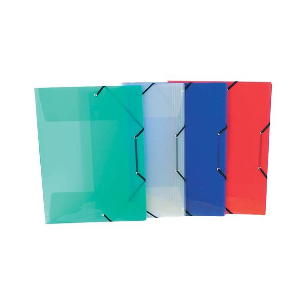 Doska s gumičkou, 30 mm, PP, A3, VIQUEL "Propyglass", mix farieb