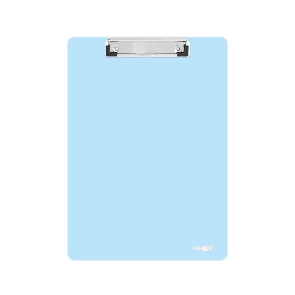 Podložka na písanie s klipom PP/A4, pastelovo modrá
