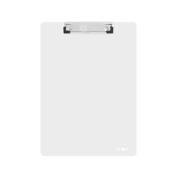 Podložka na písanie s klipom PP/A4, biela