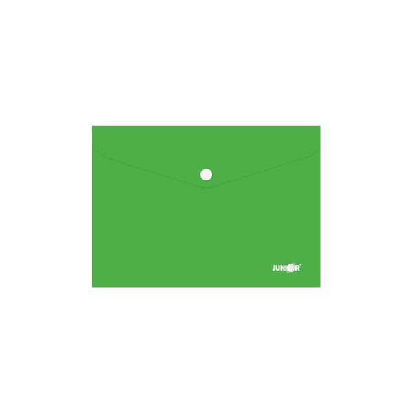 Obal s patentkou PP/A5, zelený