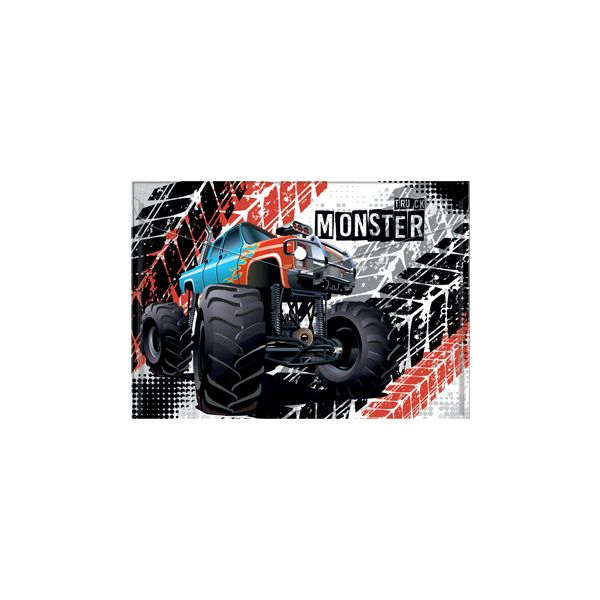 Obal PP s patentkou A5, Monster Truck