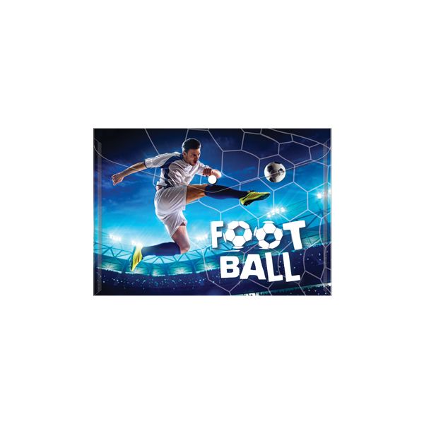 Obal PP s patentkou A5, Football 2