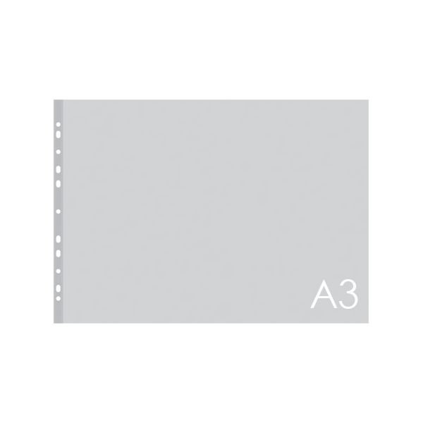 Euroobal A3 80 µm, transparentný, matný bal/50ks