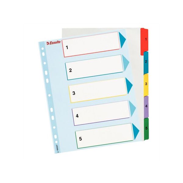 Register, prepisovateľný, A4, 1-5