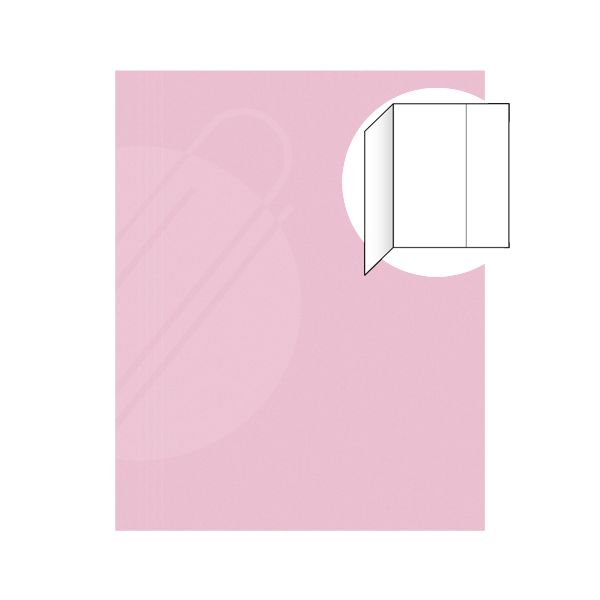 Odkladacia mapa s 1 klopou EKO 251 - ružová