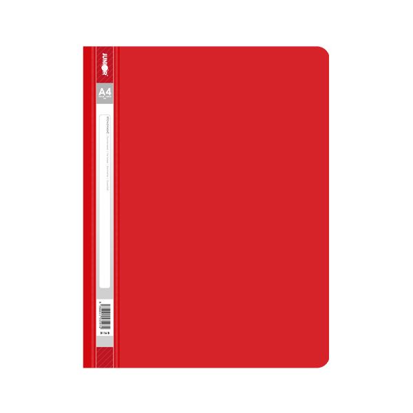 Rýchloviazač PP/A4, červený, 1 ks