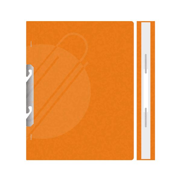 Rýchloviazač A4 RZC - závesný celý, PREŠPÁN - oranžový