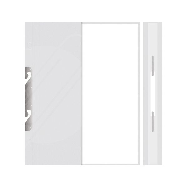 Rýchloviazač A4 RZP - závesný polovičný, EKO - biely