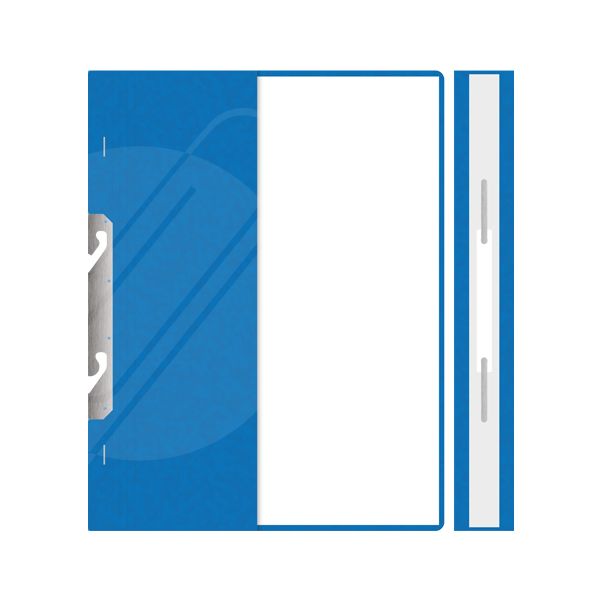 Rýchloviazač A4 RZP - závesný polovičný, PREŠPÁN - modrý