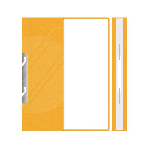 Rýchloviazač A4 RZP - závesný polovičný, PREŠPÁN - žltý