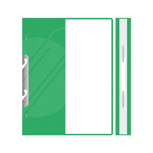 Rýchloviazač A4 RZP - závesný polovičný, PREŠPÁN - zelený