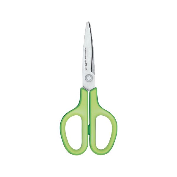 Nožnice PLUS SC-175S zelené 7"/18 cm