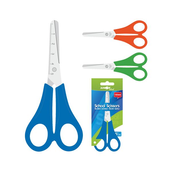 Nožnice detské s merítkom 5"