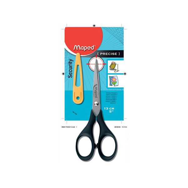 Nožnice MAPED "GENIUS" školské, 13 cm