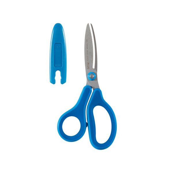 Nožnice PLUS SC-145MF školské 6"/14,5 cm - pre pravákov, modré