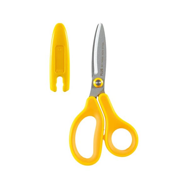 Nožnice PLUS SC-145MF školské, 6" 145mm - pre ľavákov, žlté