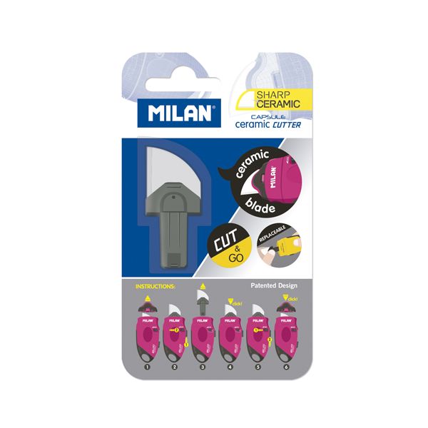 Náhradná čepeľ MILAN Capsule keramická pre orezávací nôž