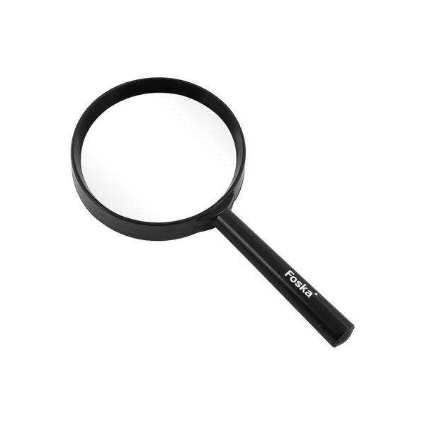 Lupa Foska 3 x 75 mm, plastový rám