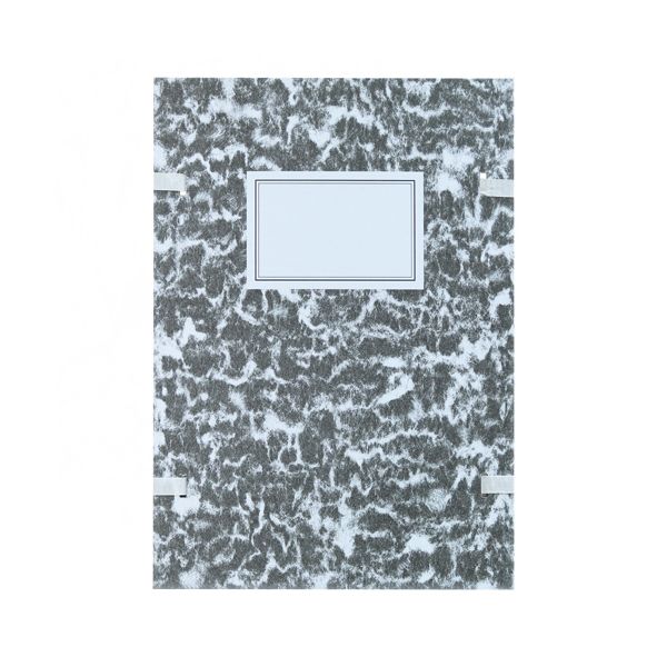 Spisová doska A3 so šnúrkami - čierny mramor