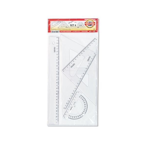 Pravítka KOH-I-NOOR rysovacia sada, veľká