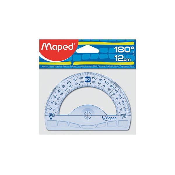 Uhlomer MAPED "GRAPHIC"180°, plastový, 12 cm