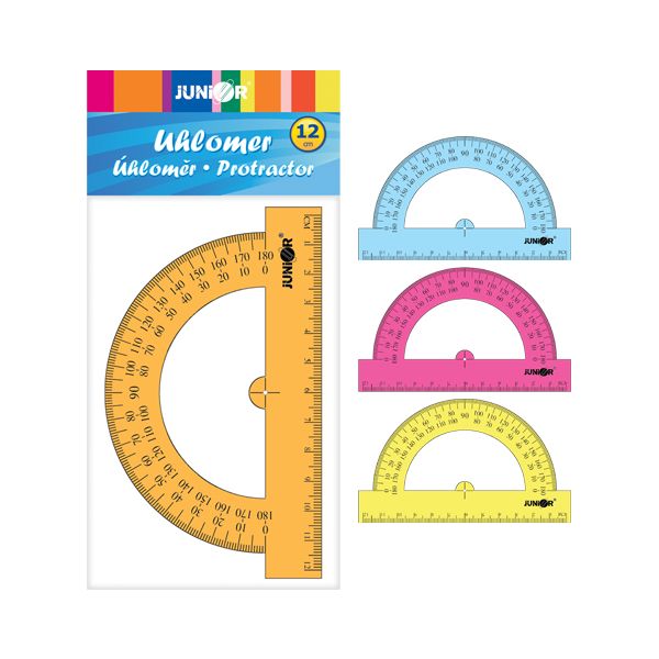 Uhlomer 12 cm farebný - priehľadný