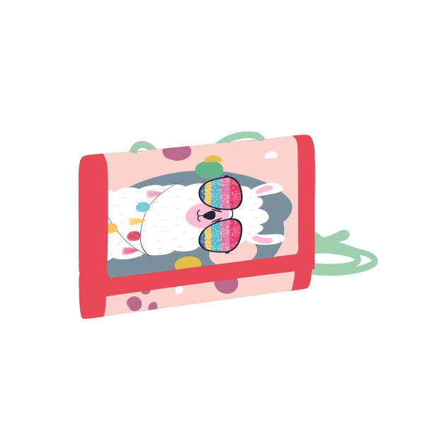 Detská textilná peňaženka Lama