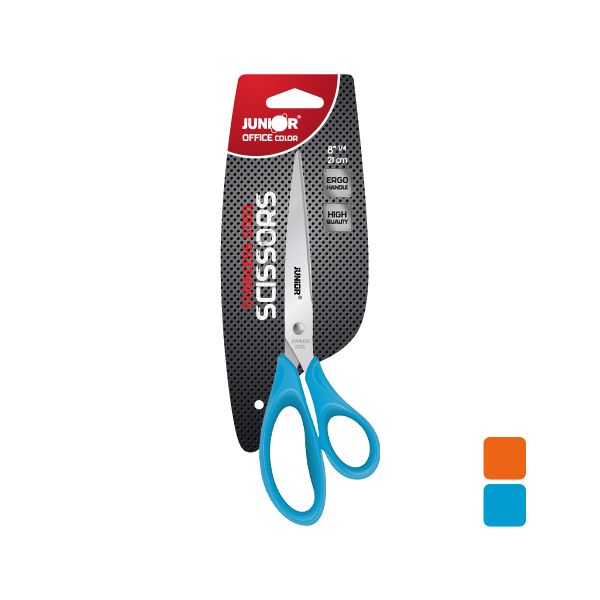 Nožnice PVC Office color 8,25"/21 cm