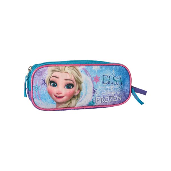 Puzdro na perá Box2Comp Frozen, fialové Elsa