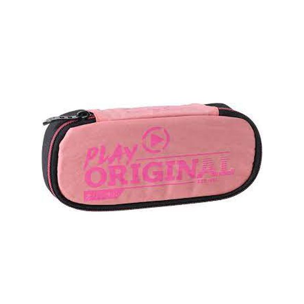 Peračník B32 1-zipsový s chlopňou, prázdny - Pink