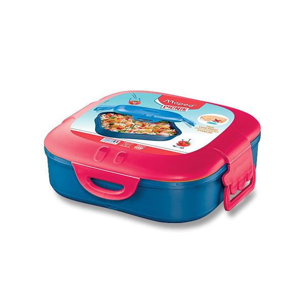 Obed.box MAPED Picnik Concept Kids single, červený