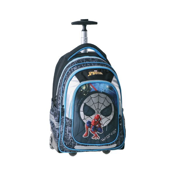 Školský batoh na kolieskach Trolley Spider-Man, W/G