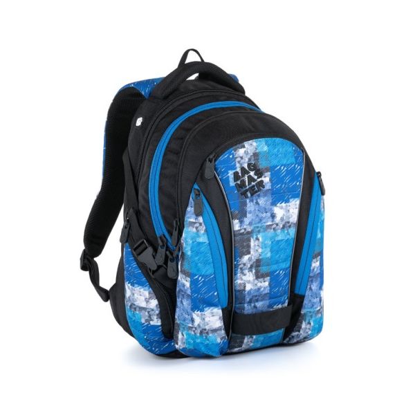 Školský batoh BagMaster BAG 21 A blue /black
