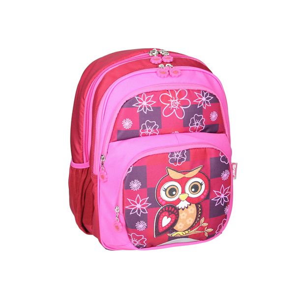 Školský batoh ergonomický, Owl Red