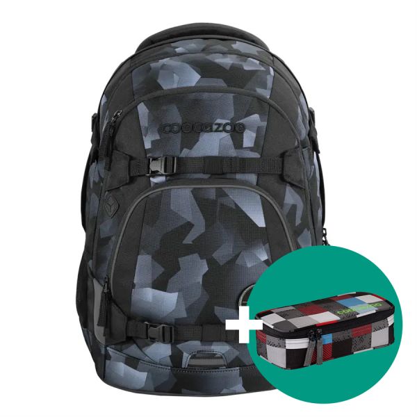 Školský ruksak coocazoo MATE, Grey Rocks, certifikát AGR