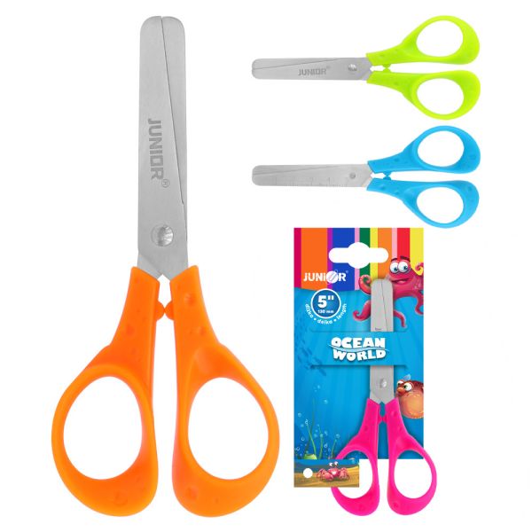 Nožnice detské JUNIOR Ocean World 5"/13 cm pre pravákov