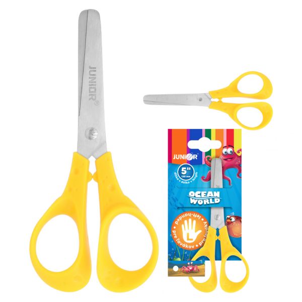 Nožnice detské JUNIOR Ocean World 5"/13 cm pre ľavákov