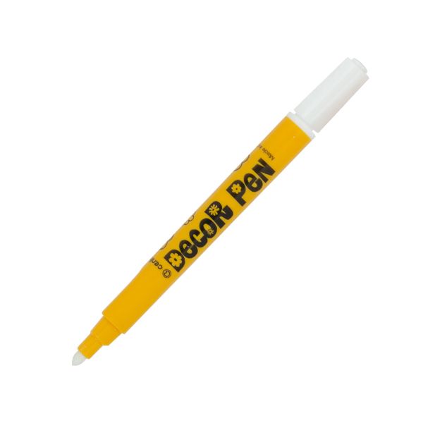 Dekoračný popisovač CENTROPEN 2738 Decor Pen 1,5 mm biely