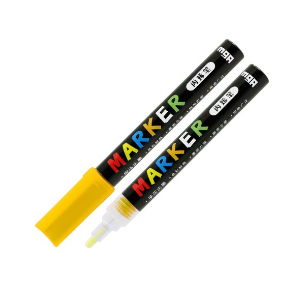 Popisovač M&G Acrylic Marker 2 mm akrylový, Light Yellow S404