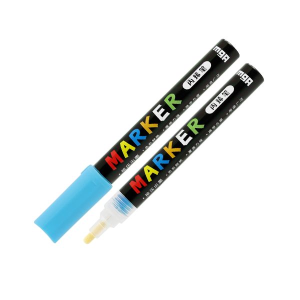 Popisovač akrylový M&G Acrylic Marker 2 mm, Crystal Blue S602