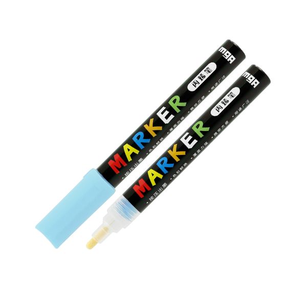 Popisovač M&G Acrylic Marker 2 mm akrylový, Aqua blue S610