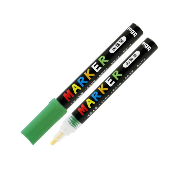 Popisovač M&G Acrylic Marker 2 mm akrylový, Green S500