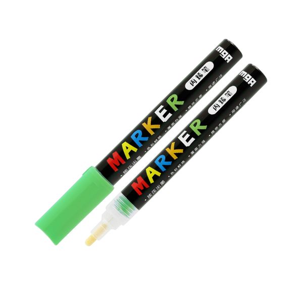 Popisovač akrylový M&G Acrylic Marker 2 mm, Neon Lucifer Green S050