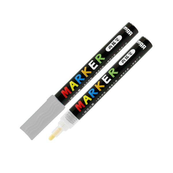 Popisovač M&G Acrylic Marker 2 mm akrylový, Silver S110
