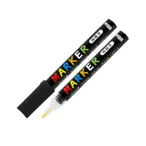 Popisovač M&G Acrylic Marker 2 mm akrylový, čierny S900