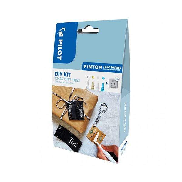 Pintor, PO, Fine, sada 4 ks/ XMAS visačky 10 ks