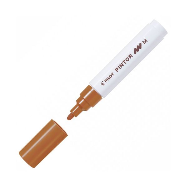 Pintor, PO, Medium, akrylový  popisovač hnedá