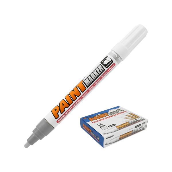 Lakový popisovač MUNGYO strieborný