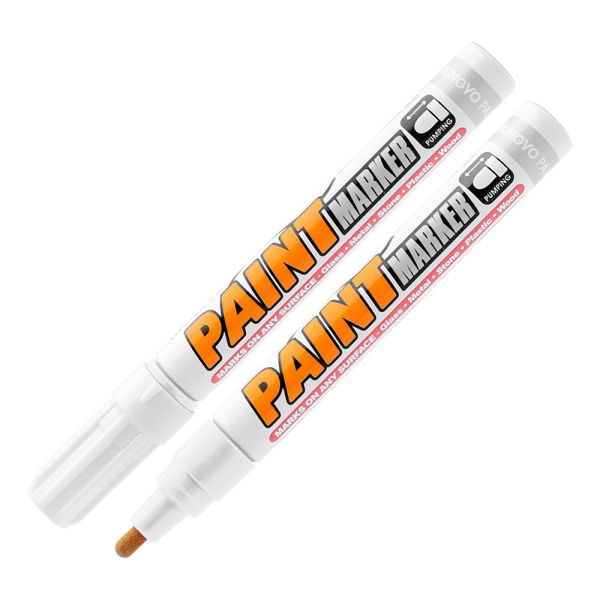 Lakový popisovač MUNGYO Paint Marker - biely