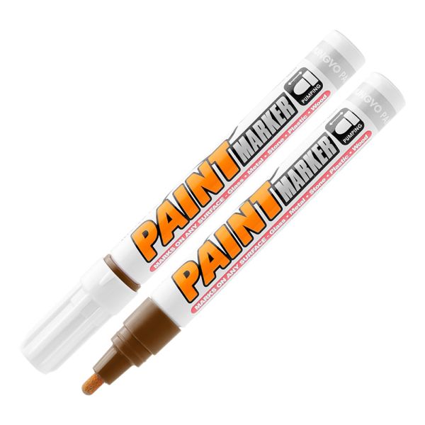 Lakový popisovač MUNGYO Paint Marker - hnedý
